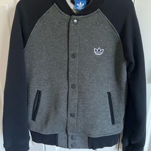 Adidas Black and Gray Jacket